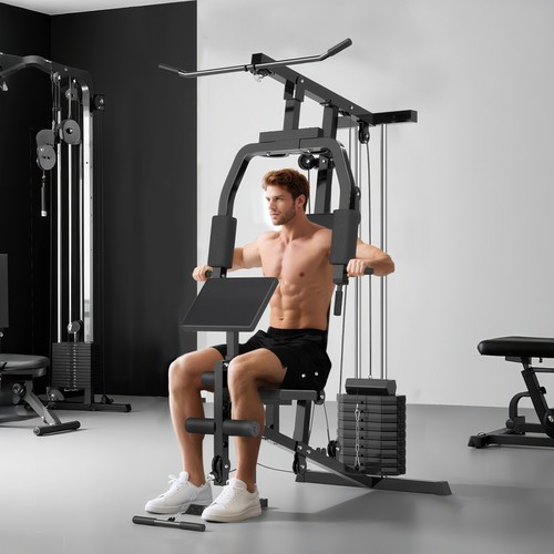 Homcom multi gym - gym, machine,