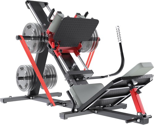 Hack squat leg press - leg, machine