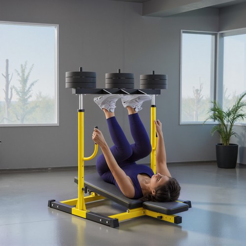 Vertical leg press - leg, machine
