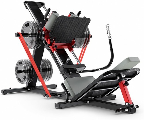 Hack squat leg - press, for