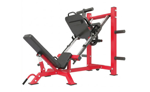 Leg press machine - with, wheels