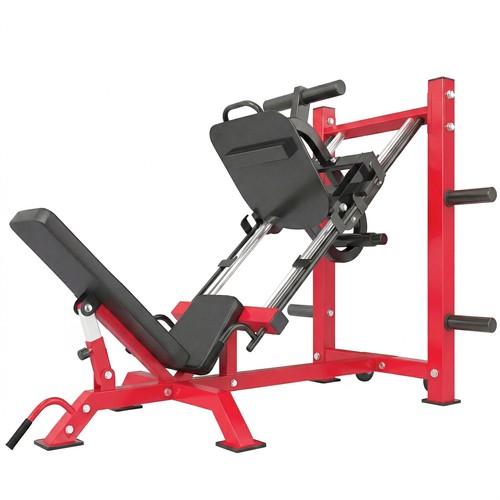 Leg press machine with - with, wheels